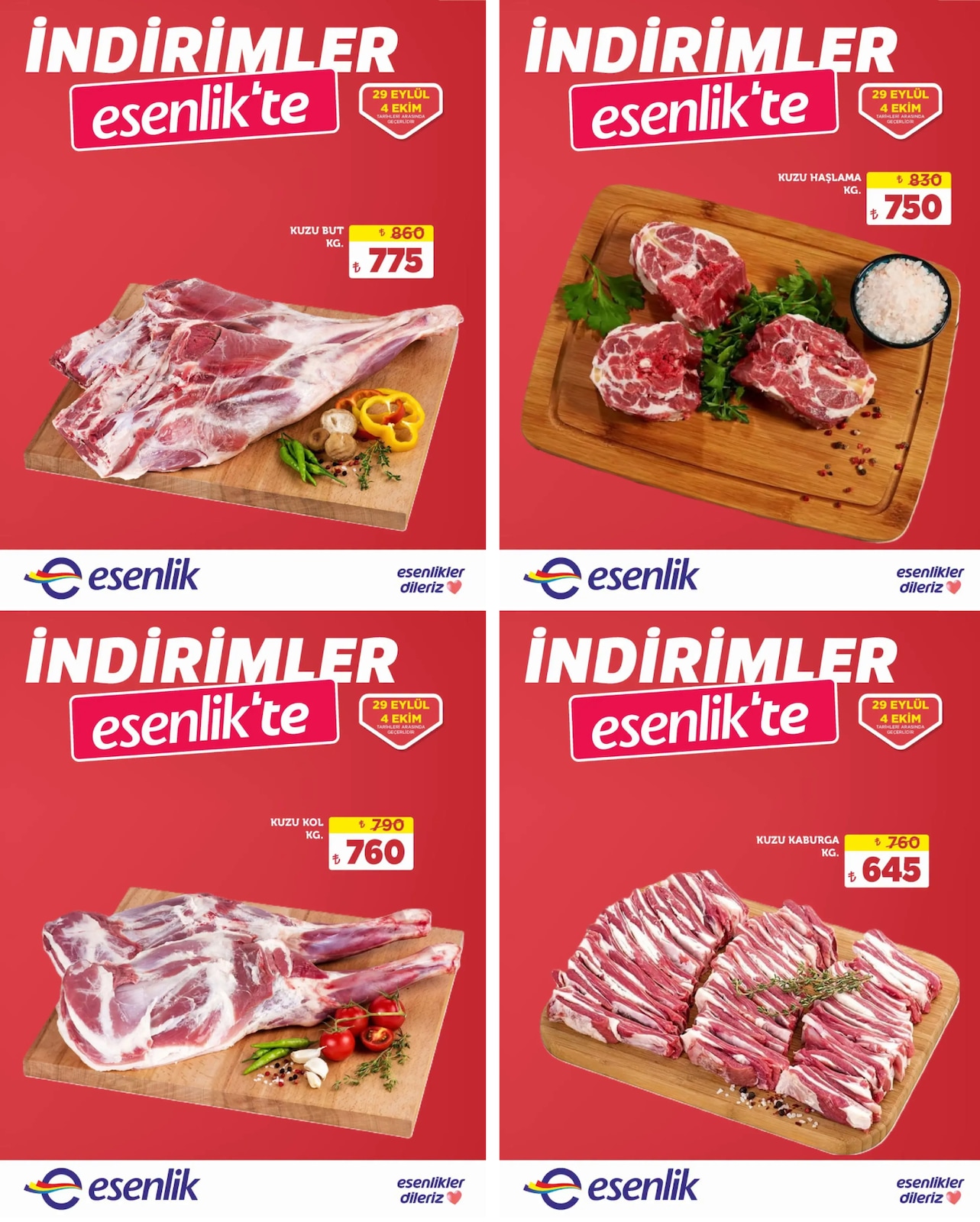 Esenlik 29 Eylül 2026 İndirim Broşürü