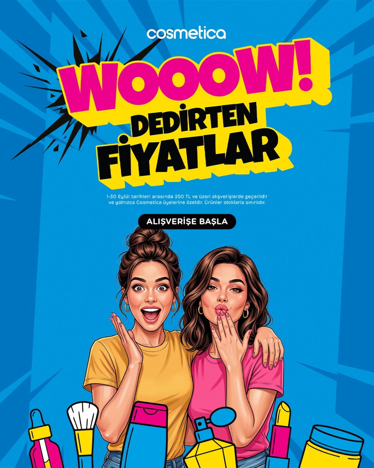 Cosmetica.com 1 Eylül 2026 İndirim Broşürü