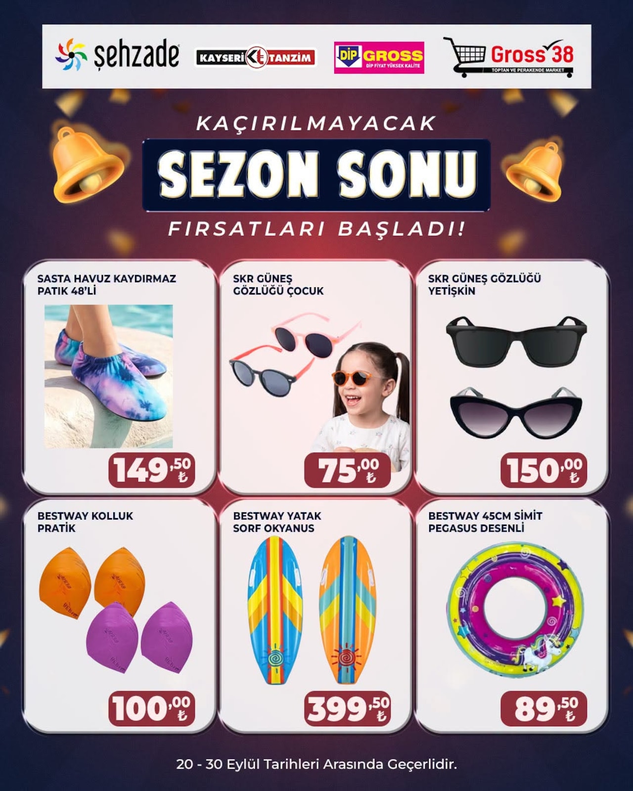 Şehzade Market 20 Eylül 2026 İndirim Broşürü
