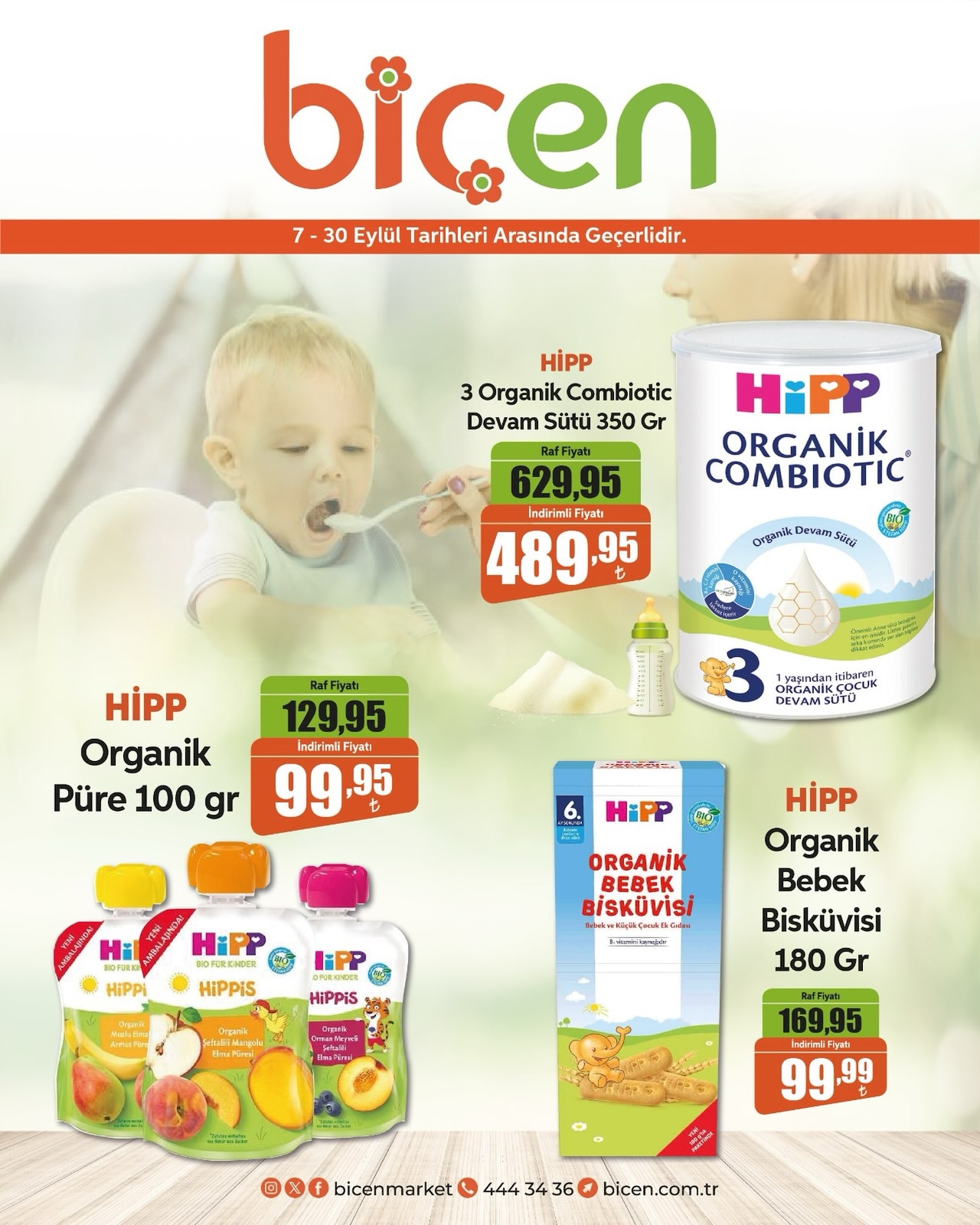 Biçen Market 7 Eylül 2026 İndirim Broşürü