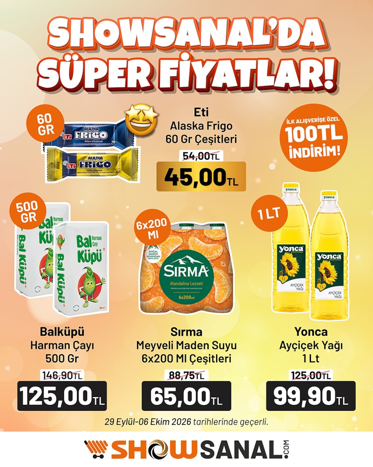 Show Market 29 Eylül 2026 İnternete Özel