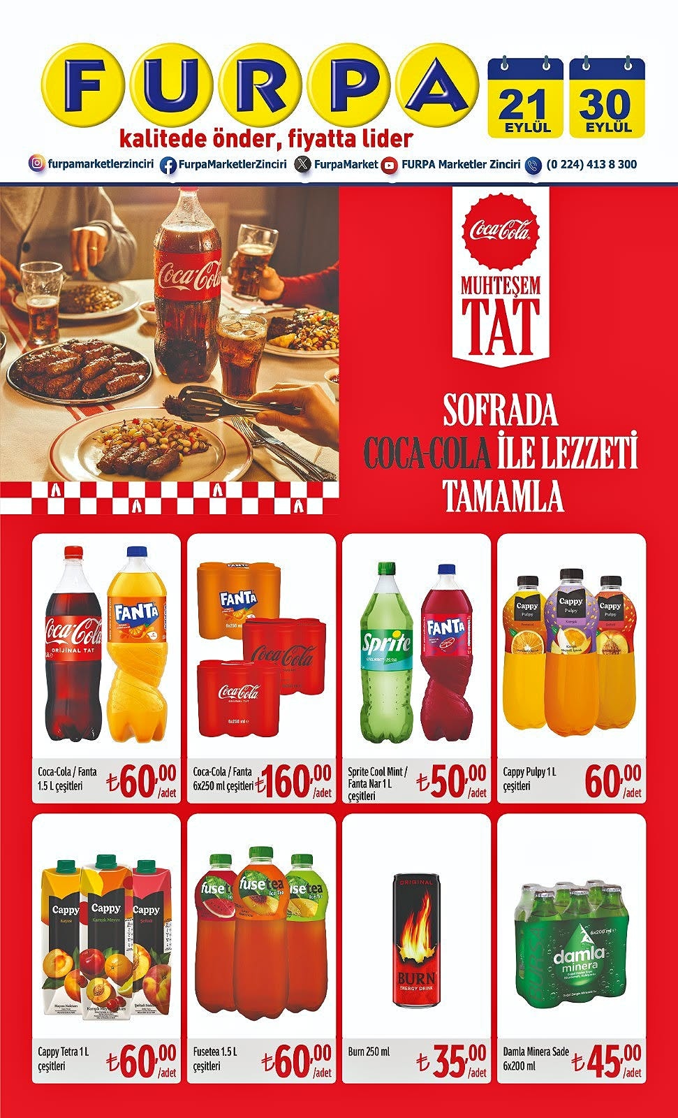 Furpa Market 21 Eylül 2026 İndirimli Ürünler
