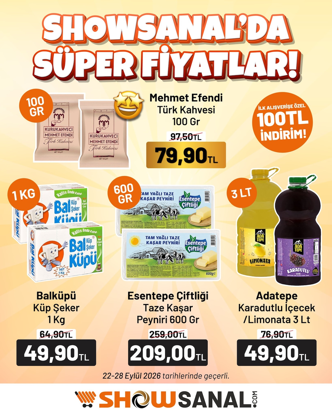Show Market 22 Eylül 2026 İnternete Özel