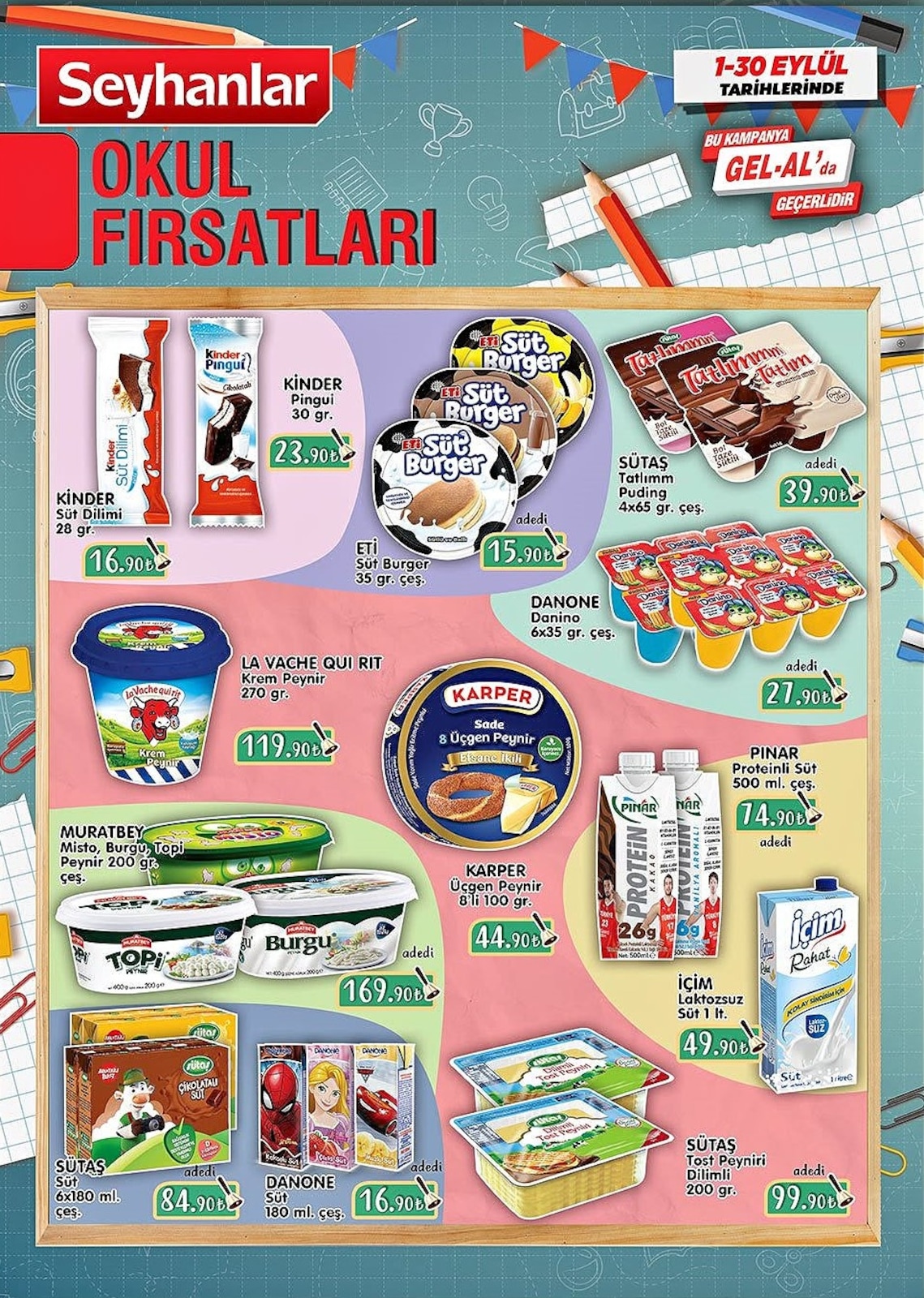 Seyhanlar 1 Eylül 2026 İndirim Broşürü