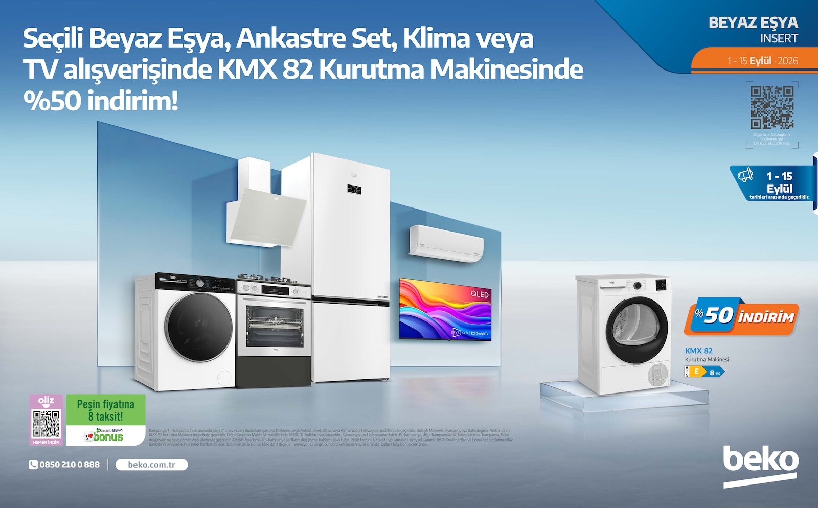 Beko 1 Eylül 2026 Beyaz Eşya Broşürü