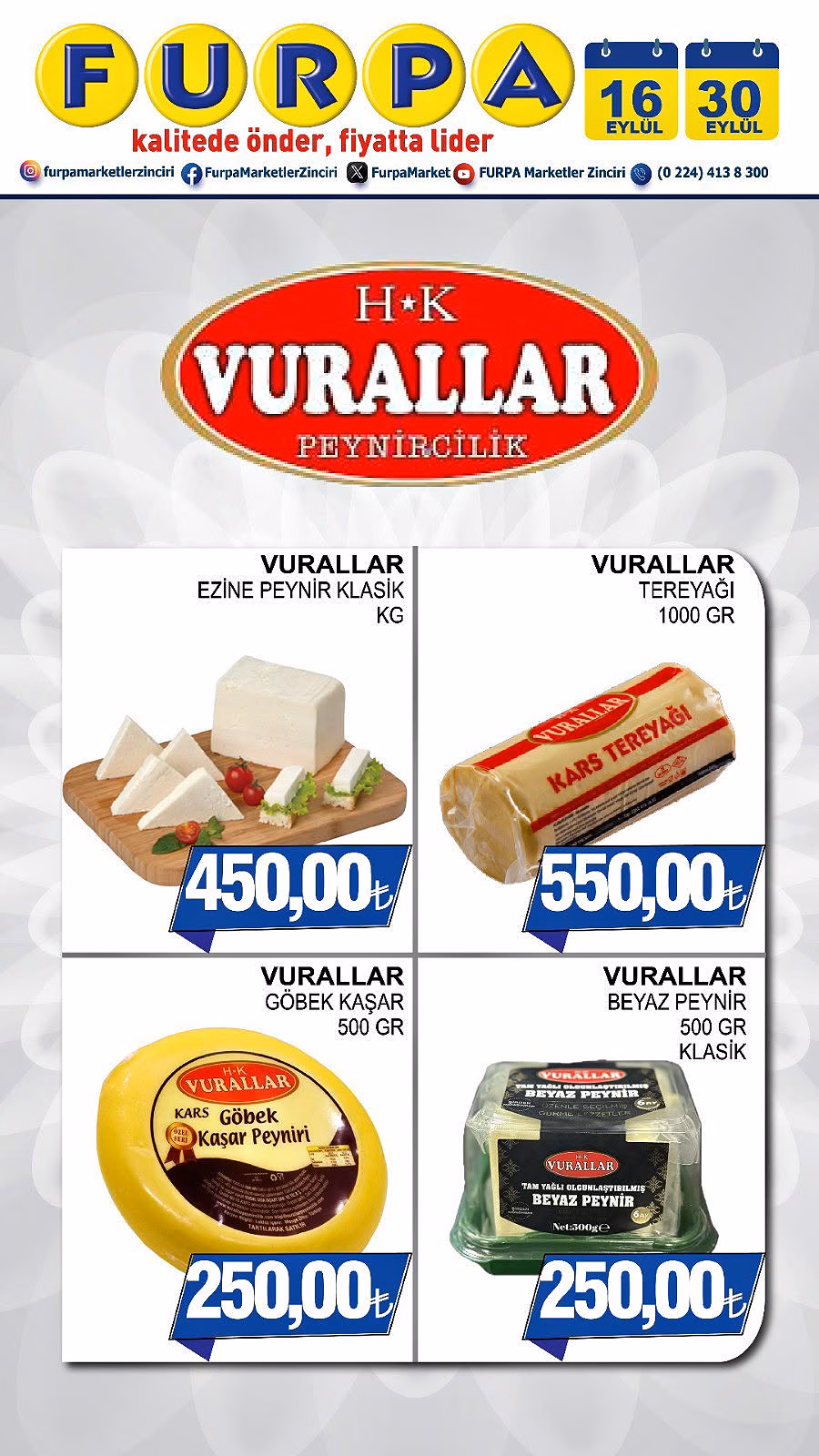Furpa Market 16 Eylül 2026 İndirim Broşürü