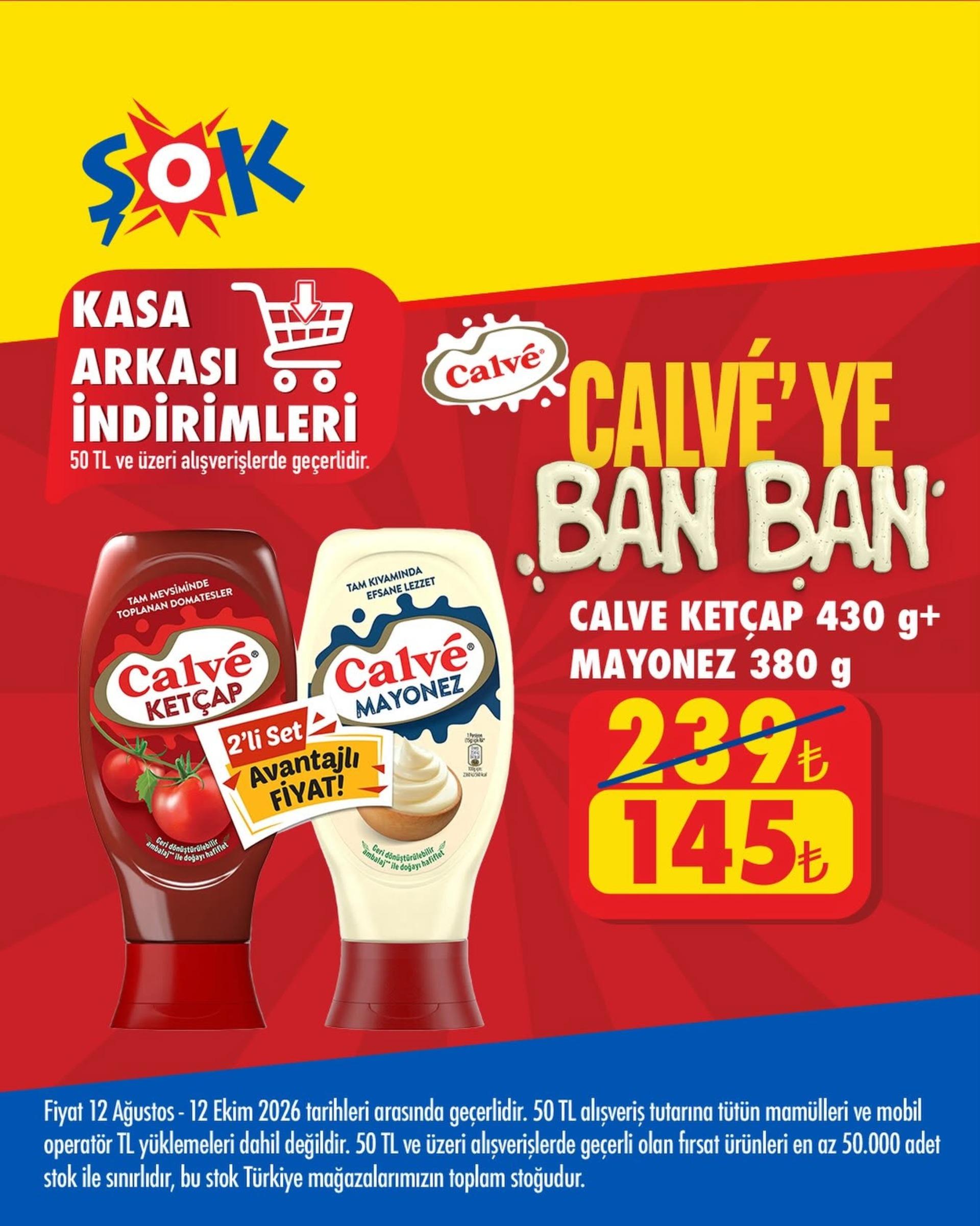 Şok 12 Ağustos - 12 Ekim Broşürü