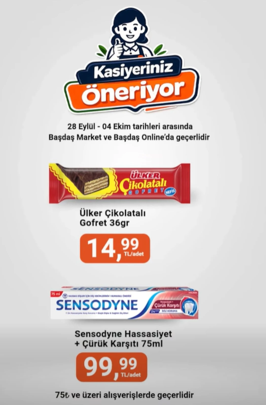 Başdaş Market - İndirim Broşürü 28 Eylül - 04 Ekim 2026