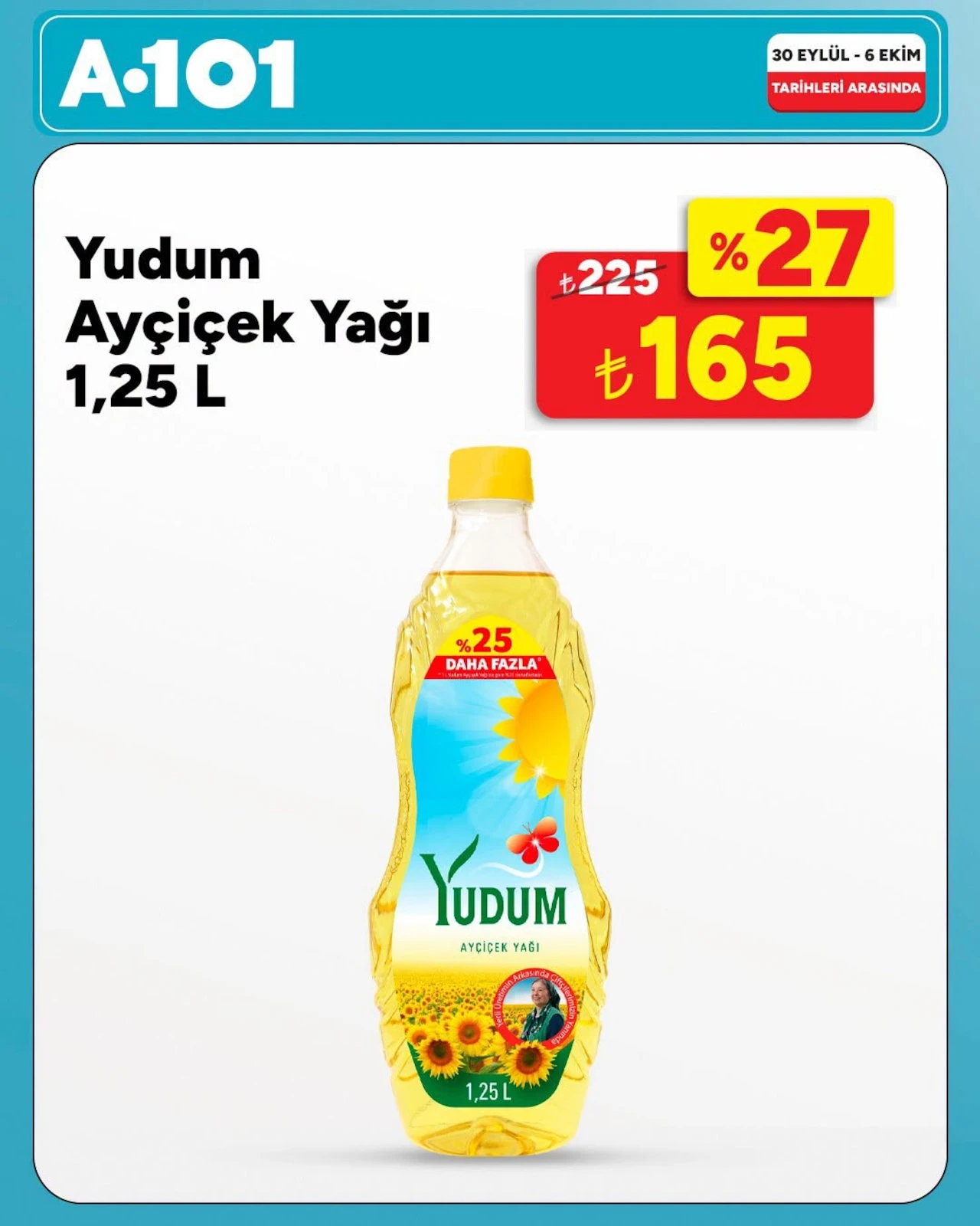 A-101 - Instagram Post'u 30 Eylül - 06 Ekim 2026