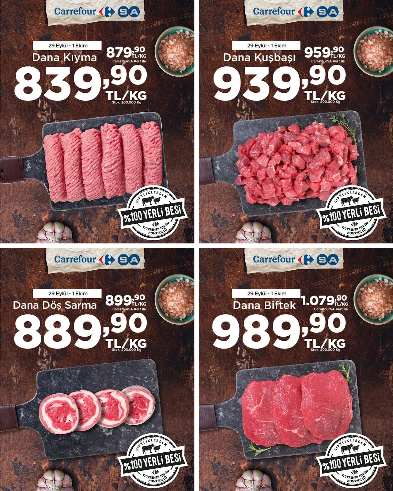 Carrefour - Facebook Paylaşımı 29 Eylül - 01 Ekim 2026