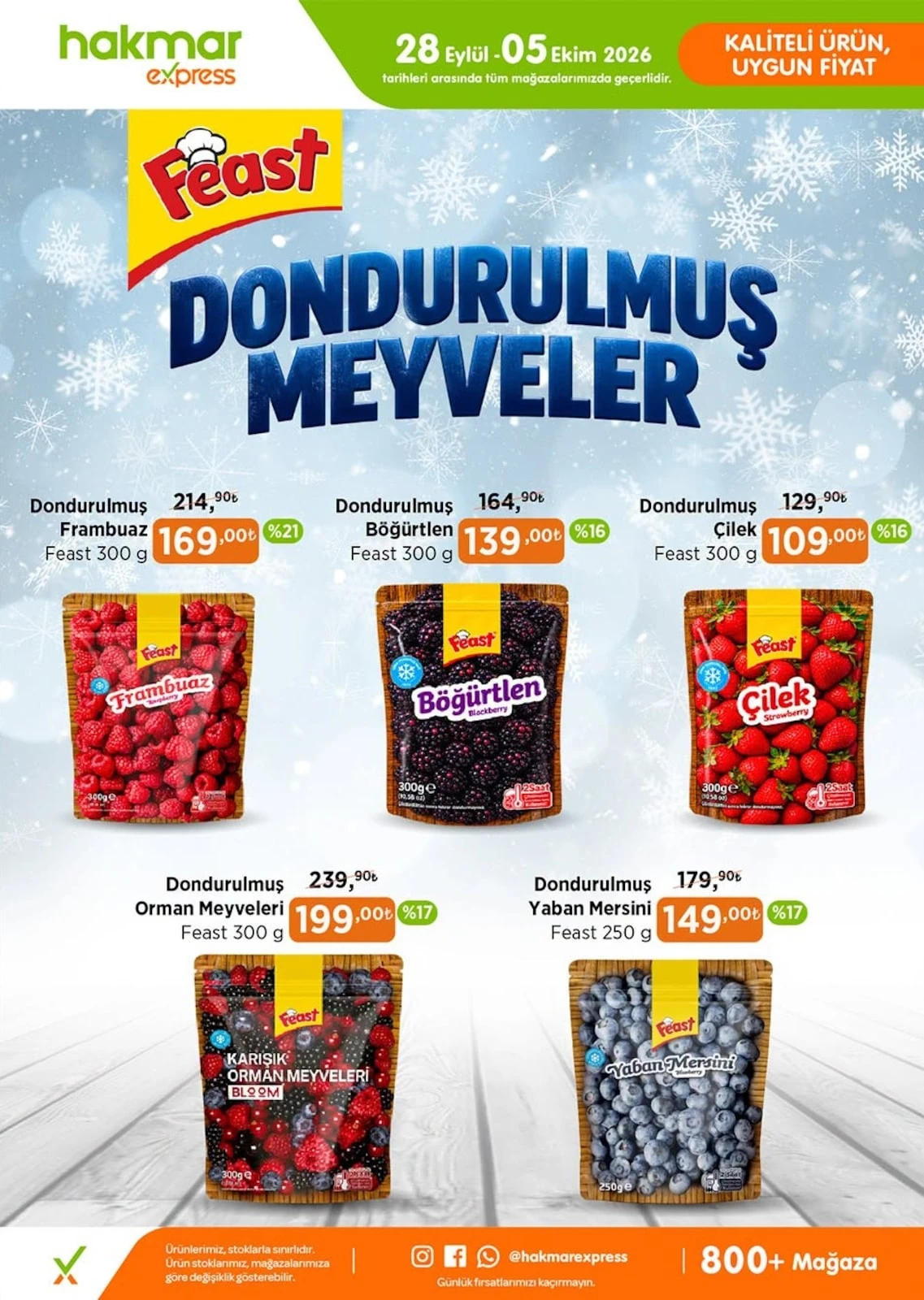 Hakmar Express - İndirim Broşürü 28 Eylül - 05 Ekim 2026