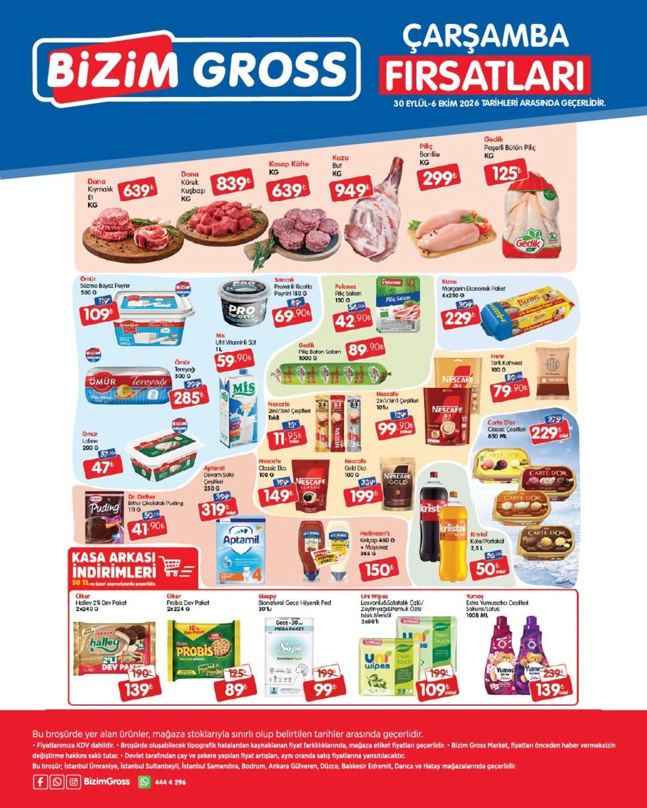 Bizim Gross - İndirim Broşürü 30 Eylül - 06 Ekim 2026